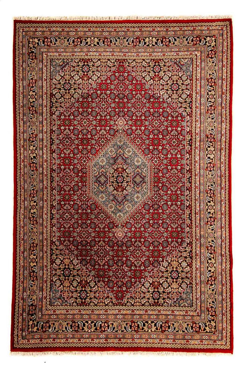Alfombra oriental - Bidjar - Indus - 305 x 199 cm - rojo