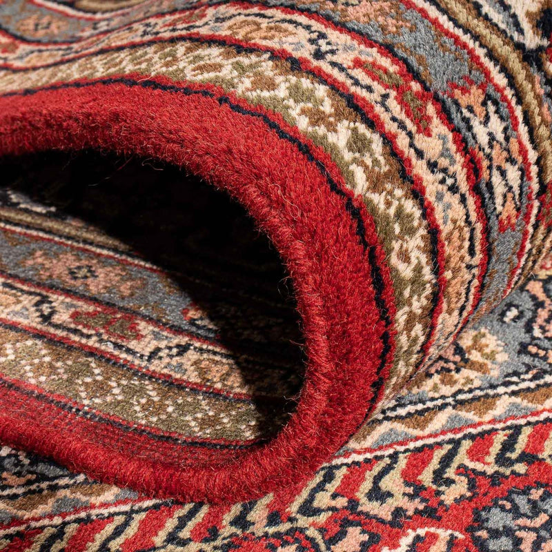 Alfombra oriental - Bidjar - Indus - 305 x 199 cm - rojo