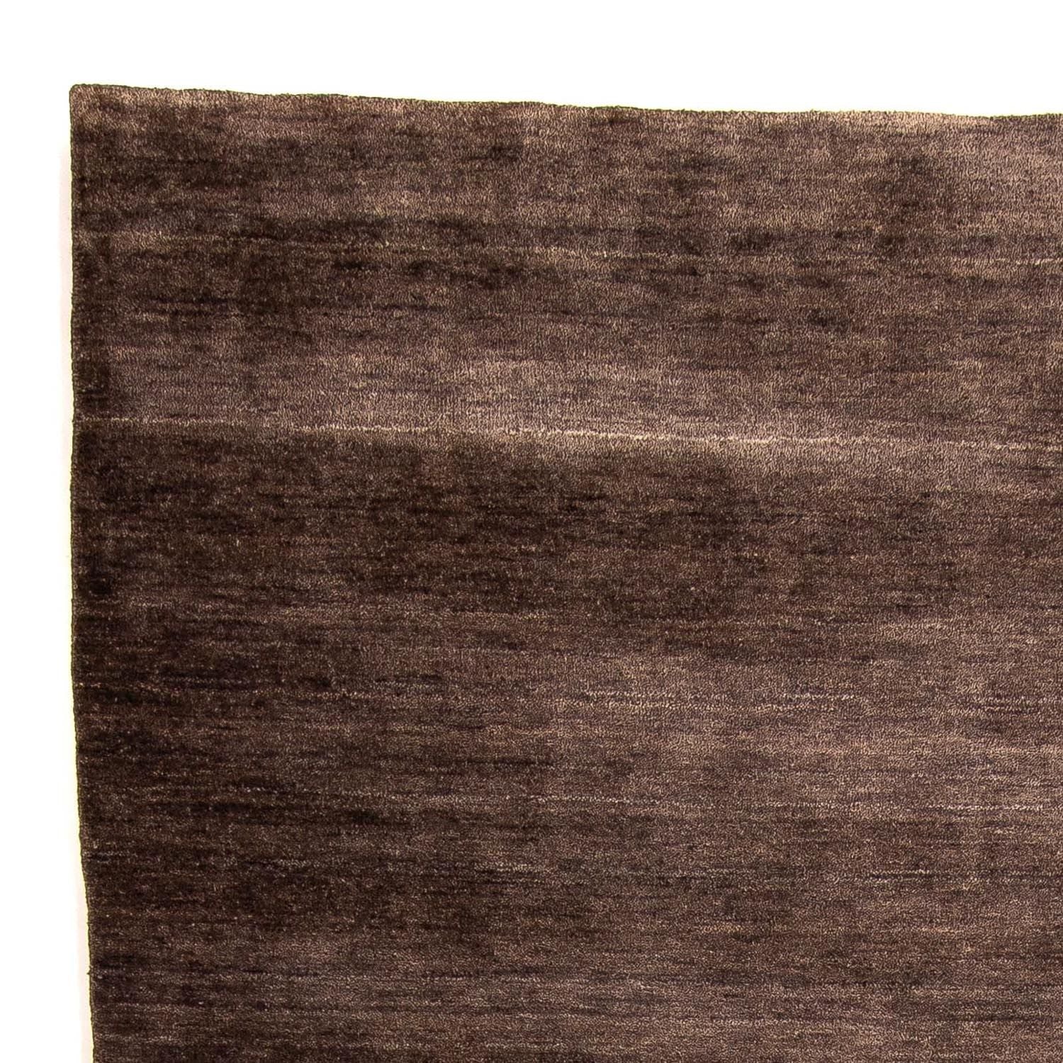 Alfombra Gabbeh - Indus - 298 x 200 cm - marrón oscuro