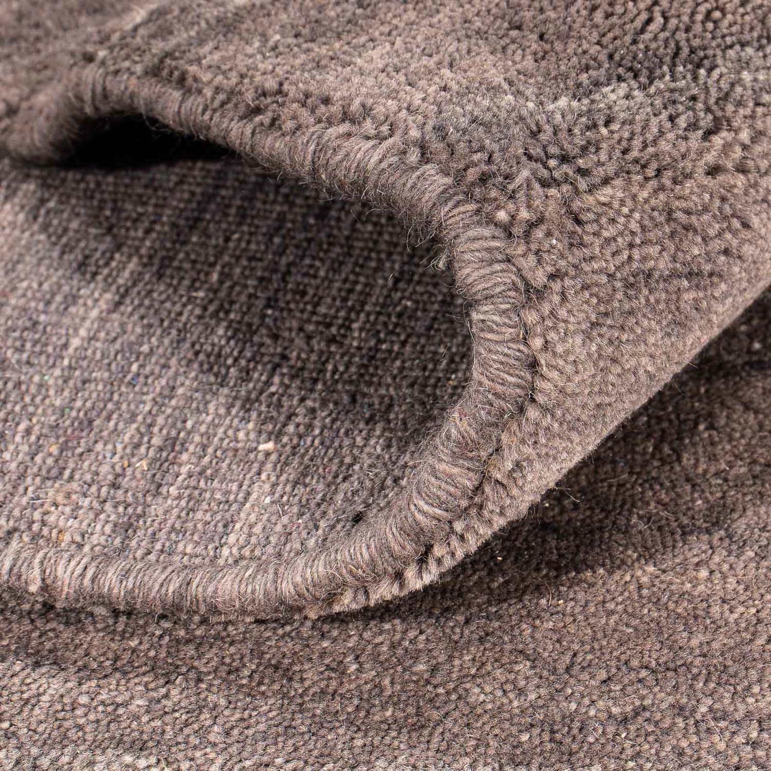 Alfombra Gabbeh - Indus - 298 x 202 cm - marrón oscuro
