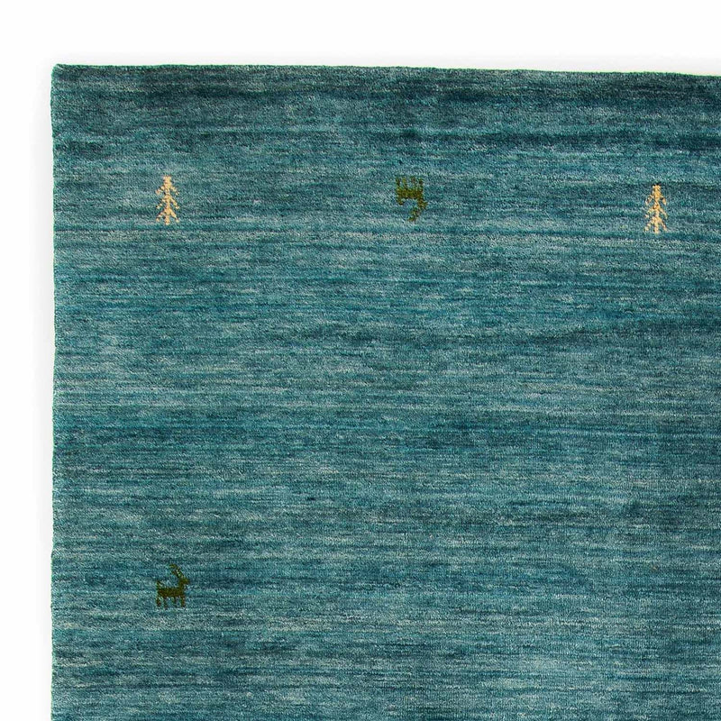 Alfombra Gabbeh - Indus - 300 x 200 cm - azul