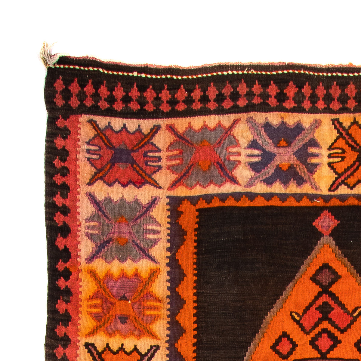 Kilim antiguo Alfombra 150x380cm