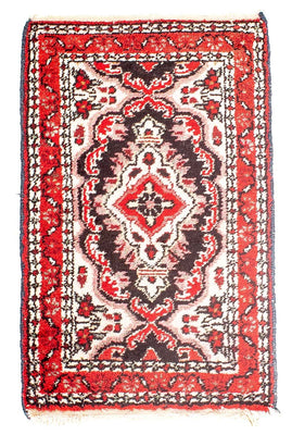 Alfombra persa - Nómada - 79 x 43 cm - rojo