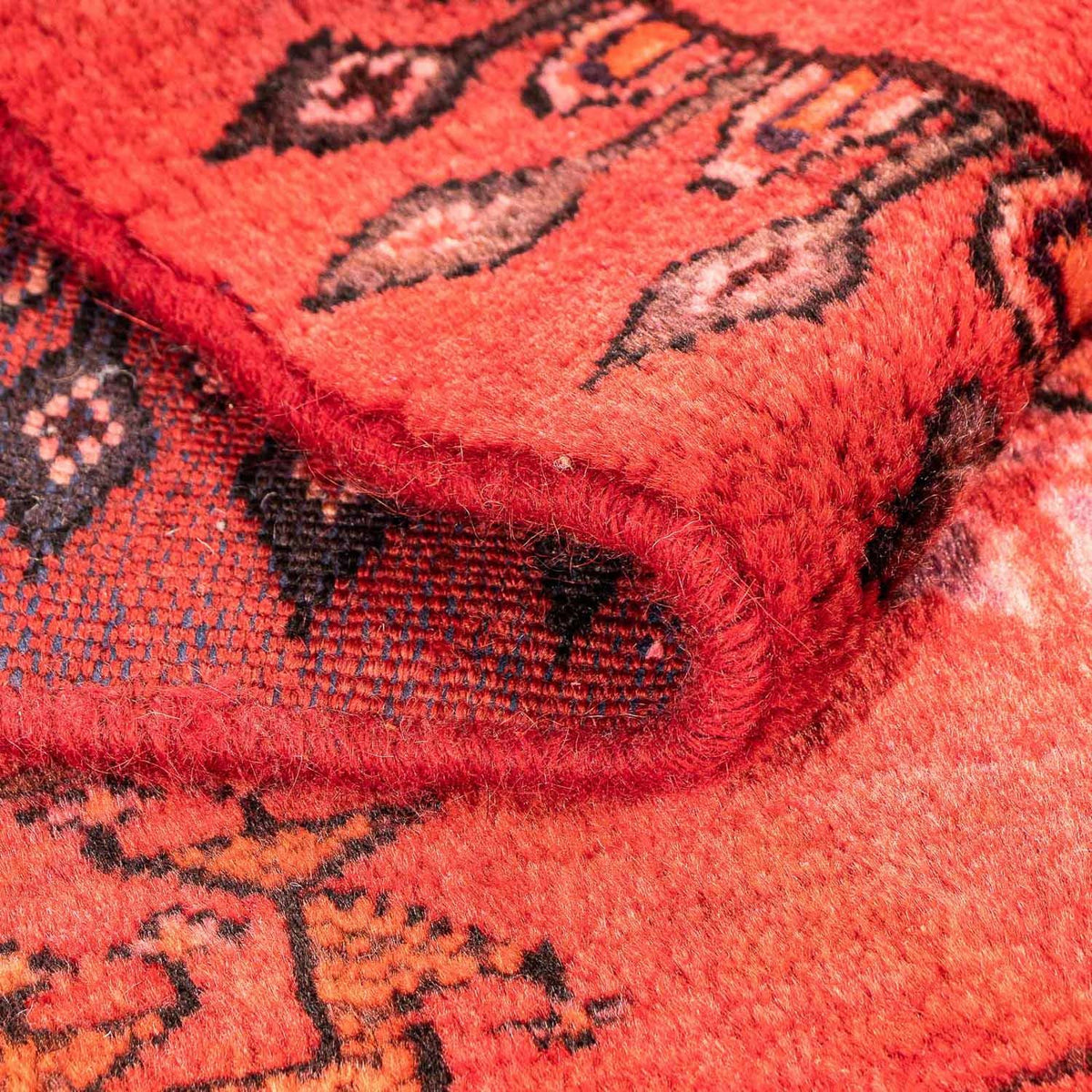 Alfombra persa - Nómada - 79 x 43 cm - rojo