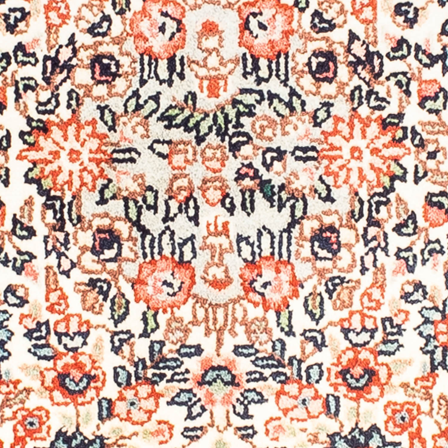 Alfombra china - 93 x 63 cm - beige