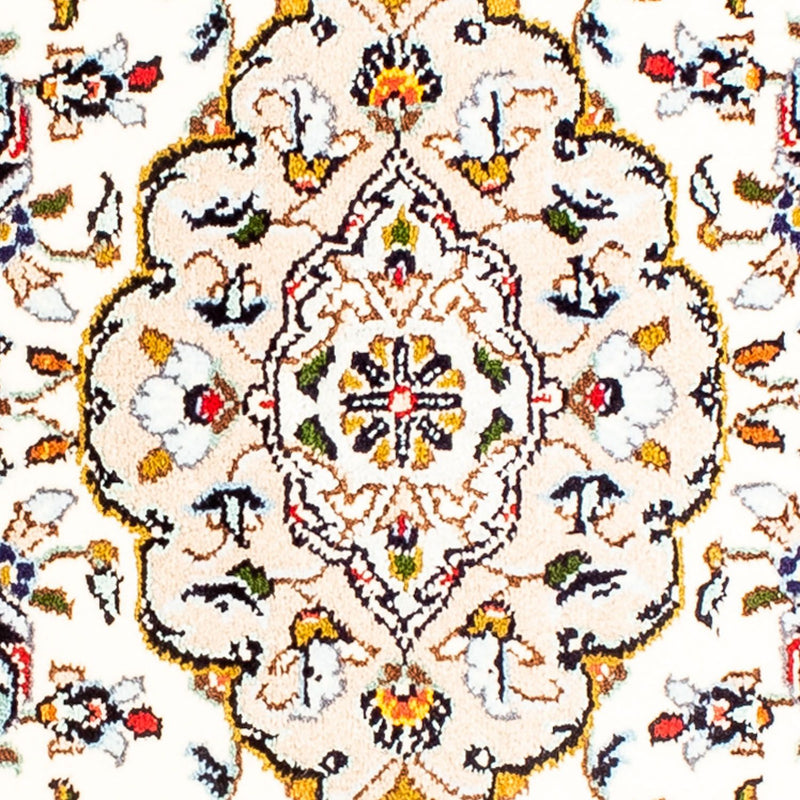 Alfombra persa - Keshan - 100 x 69 cm - beige