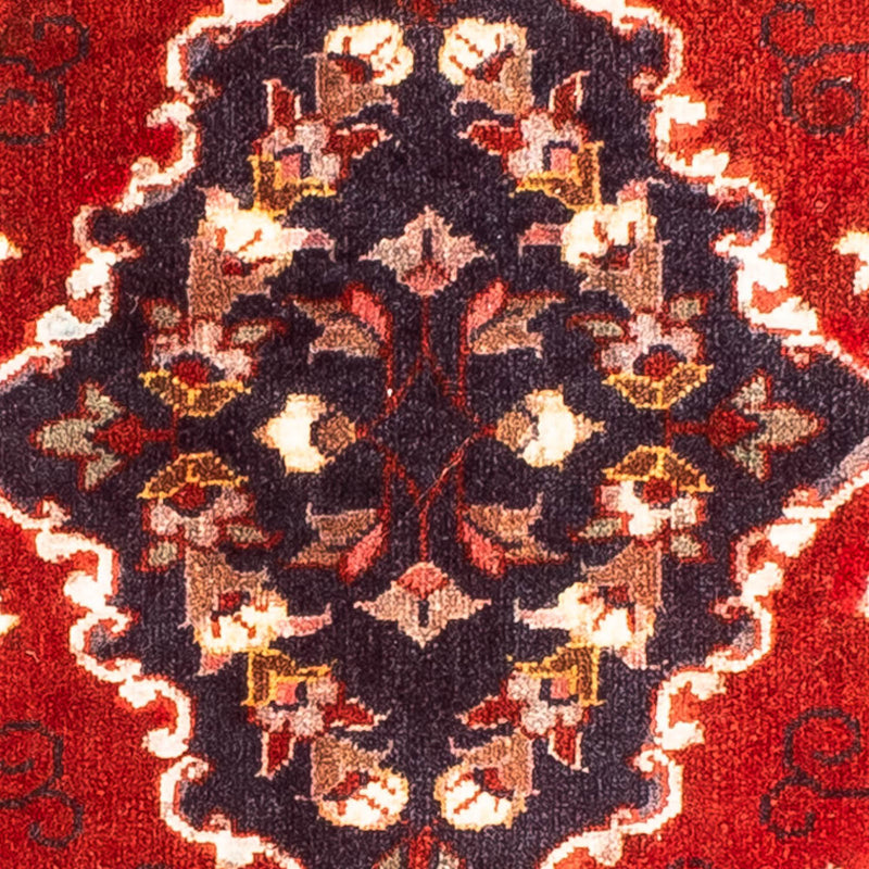 Alfombra persa - Keshan cuadrado  - 97 x 77 cm - rojo oscuro