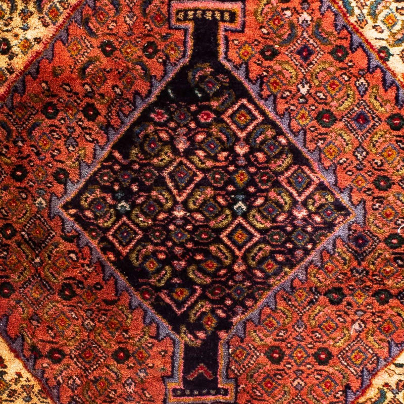 Alfombra persa - Nómada cuadrado  - 91 x 77 cm - rojo claro