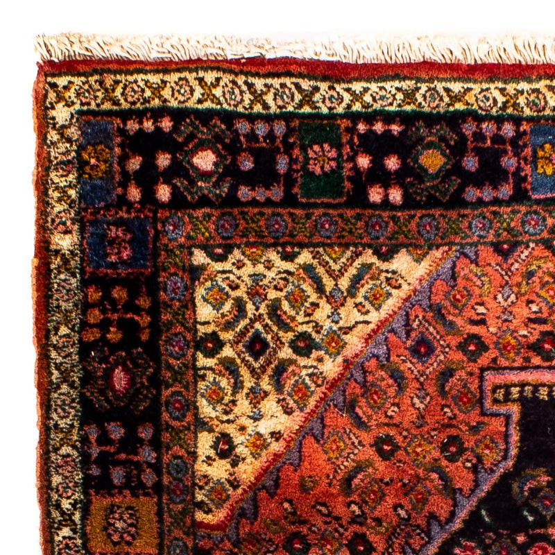 Alfombra persa - Nómada cuadrado  - 91 x 77 cm - rojo claro