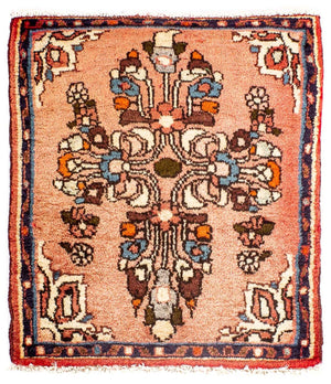 Alfombra persa - Clásica - 63 x 54 cm - rojo claro