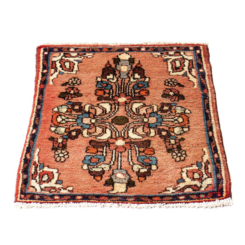 Alfombra persa - Clásica - 63 x 54 cm - rojo claro
