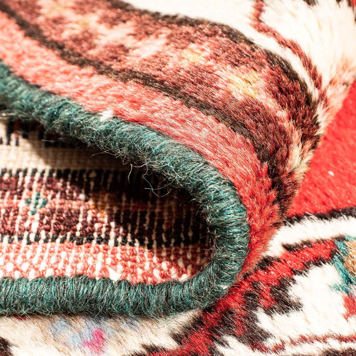 Alfombra persa - Clásica cuadrado  - 81 x 75 cm - rojo