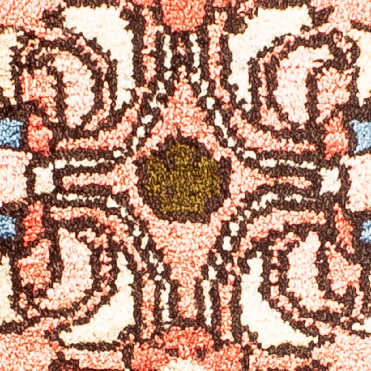 Alfombra persa - Clásica - 66 x 54 cm - rojo claro