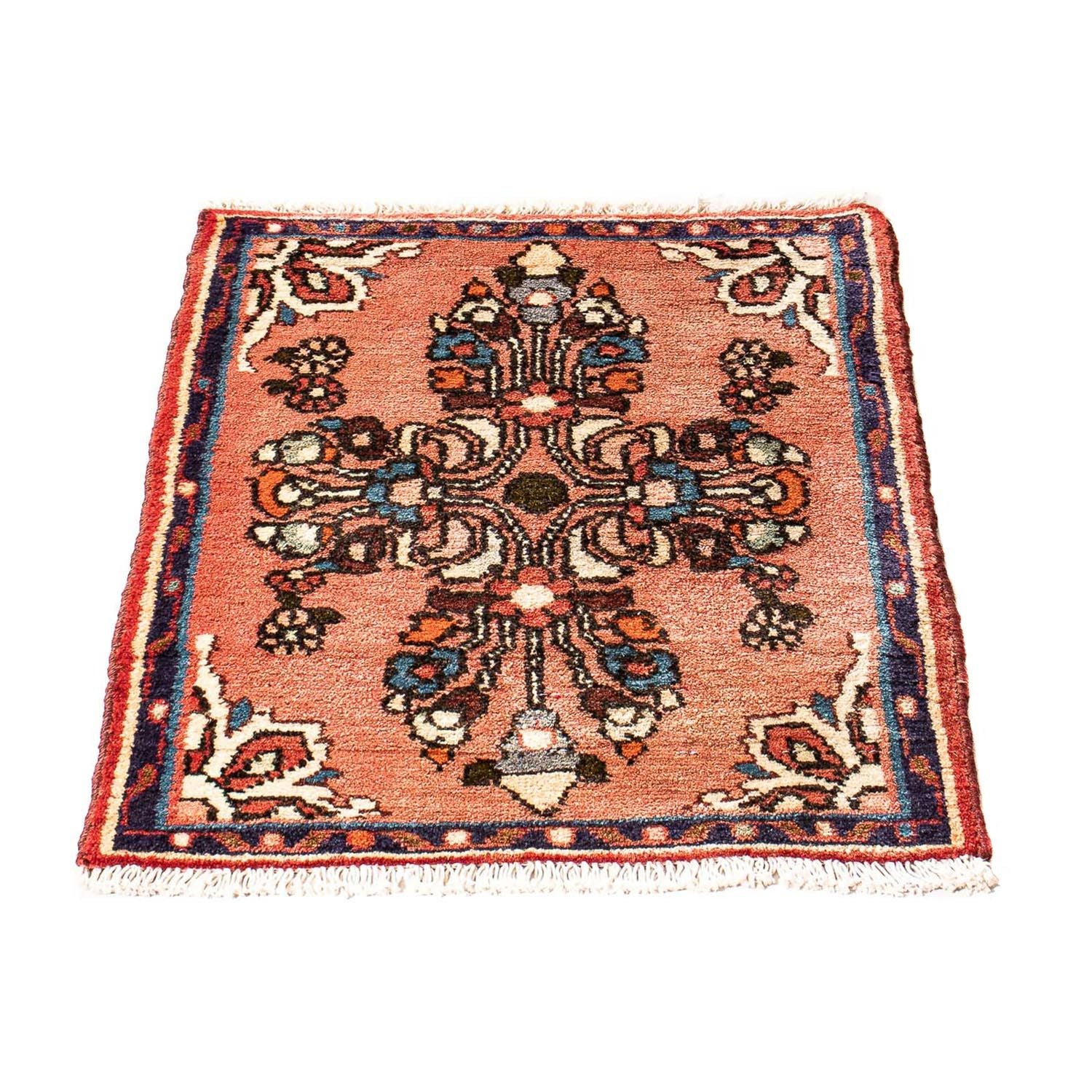 Alfombra persa - Clásica - 66 x 54 cm - rojo claro