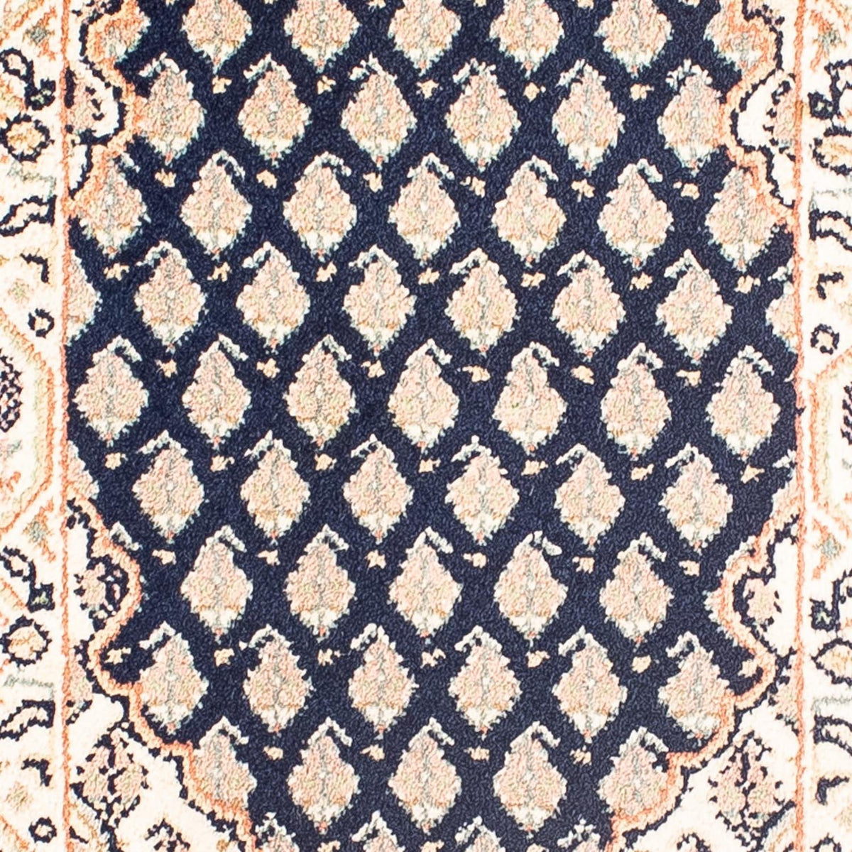 Alfombra oriental - Mir - Indus - 54 x 40 cm - azul oscuro