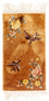 Alfombra de seda - Seda china - 54 x 32 cm - marrón