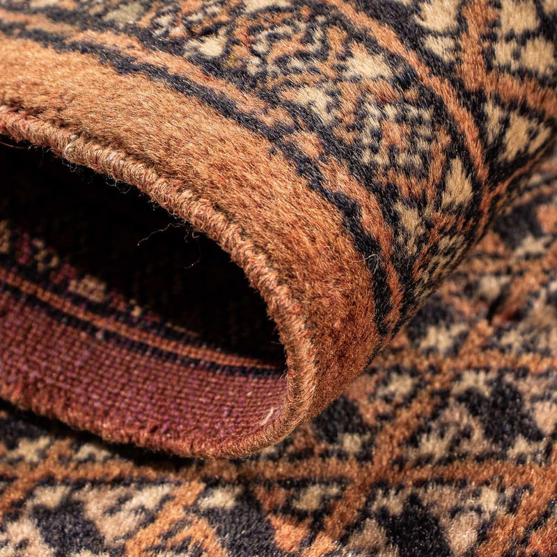 Alfombra Pakistani - 63 x 32 cm - rojo oscuro