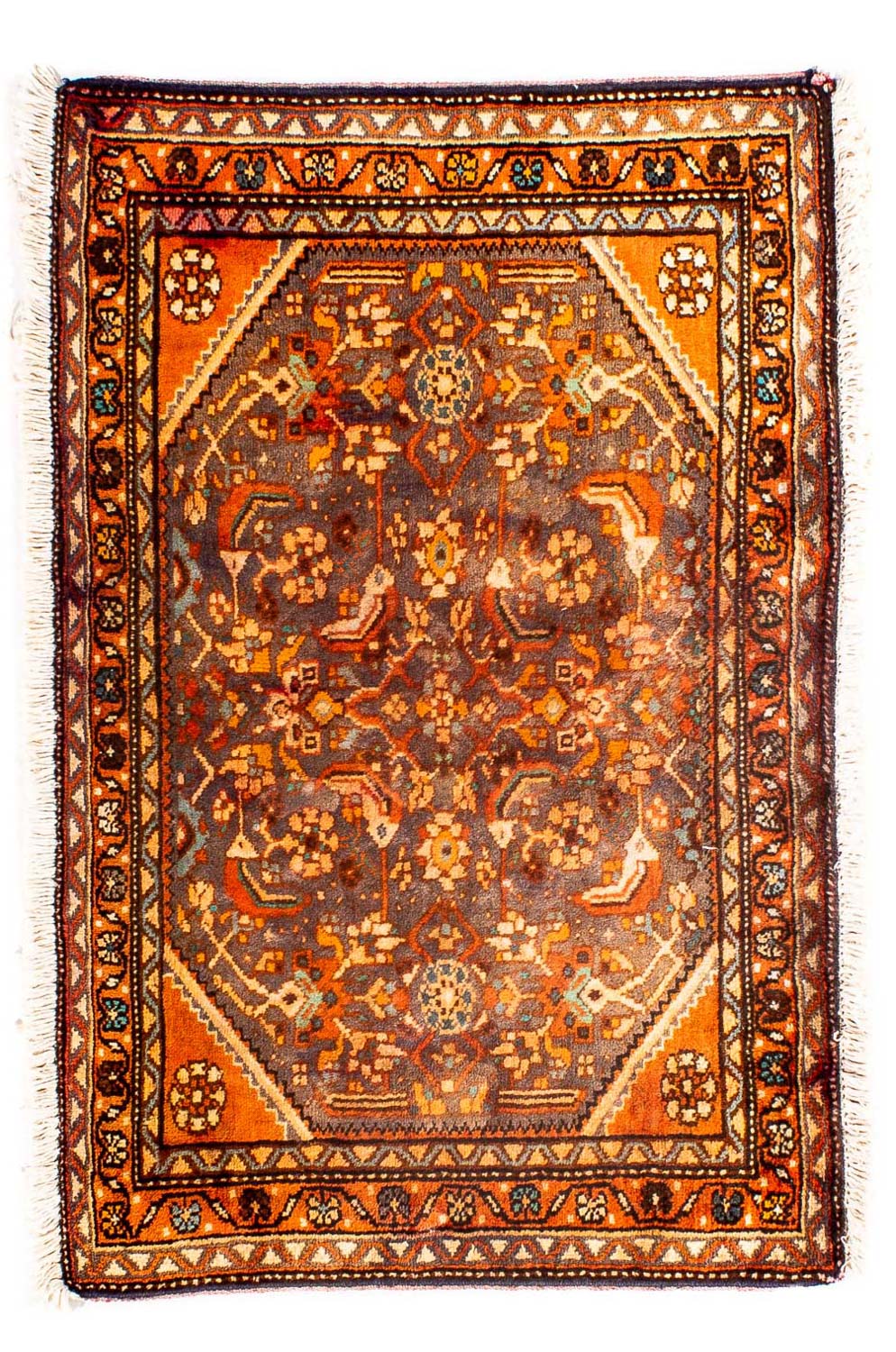 Alfombra persa - Clásica - 98 x 68 cm - marrón
