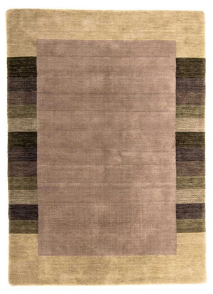 Alfombra Gabbeh - Loribaft Indus - 200 x 140 cm - marrón oscuro
