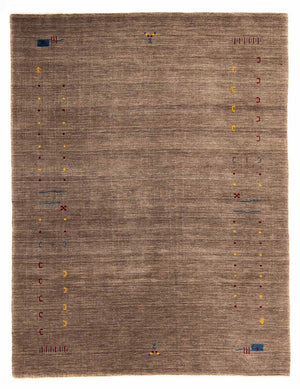 Alfombra Gabbeh - Loribaft Indus - 201 x 144 cm - marrón
