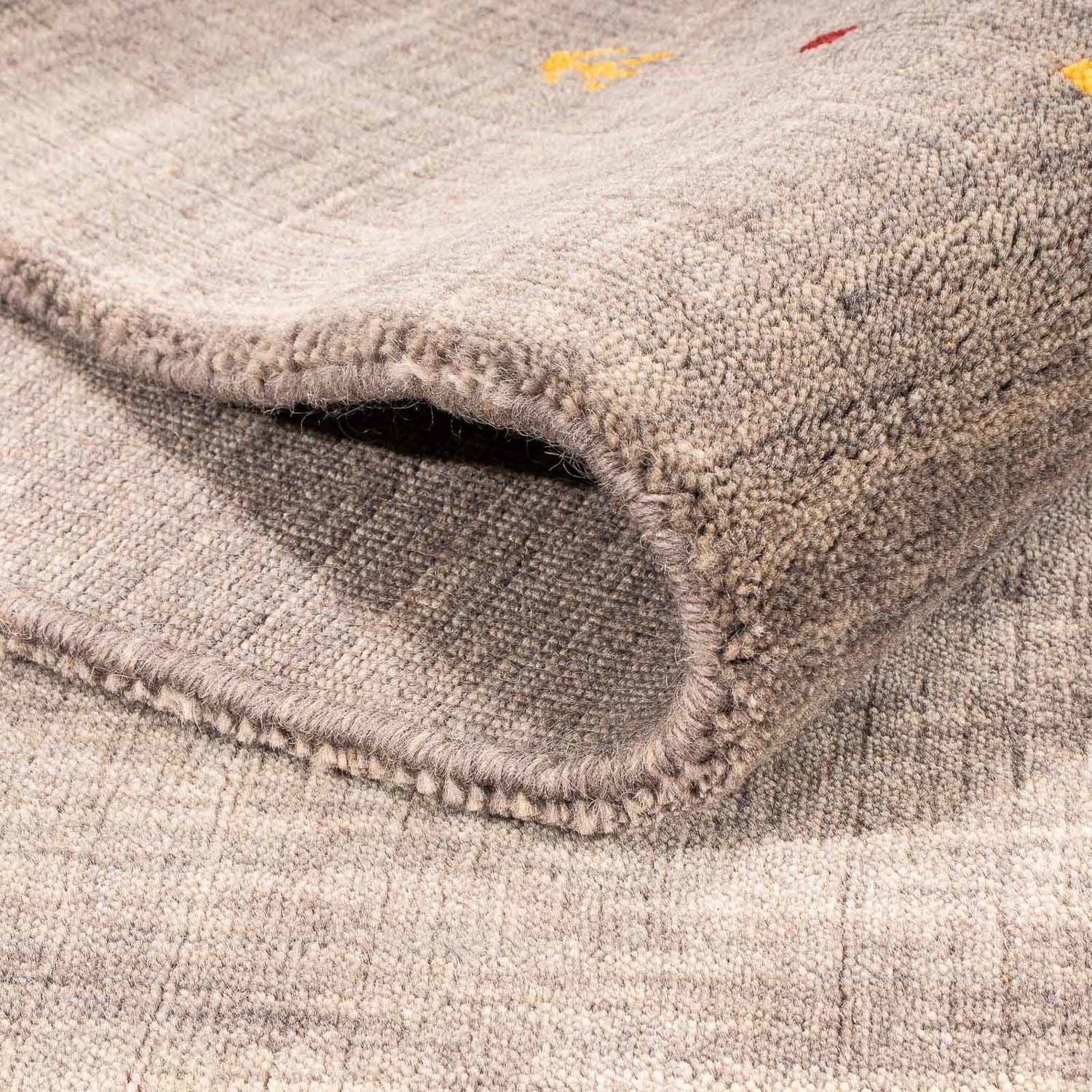 Alfombra Gabbeh - Loribaft Indus - 201 x 144 cm - marrón