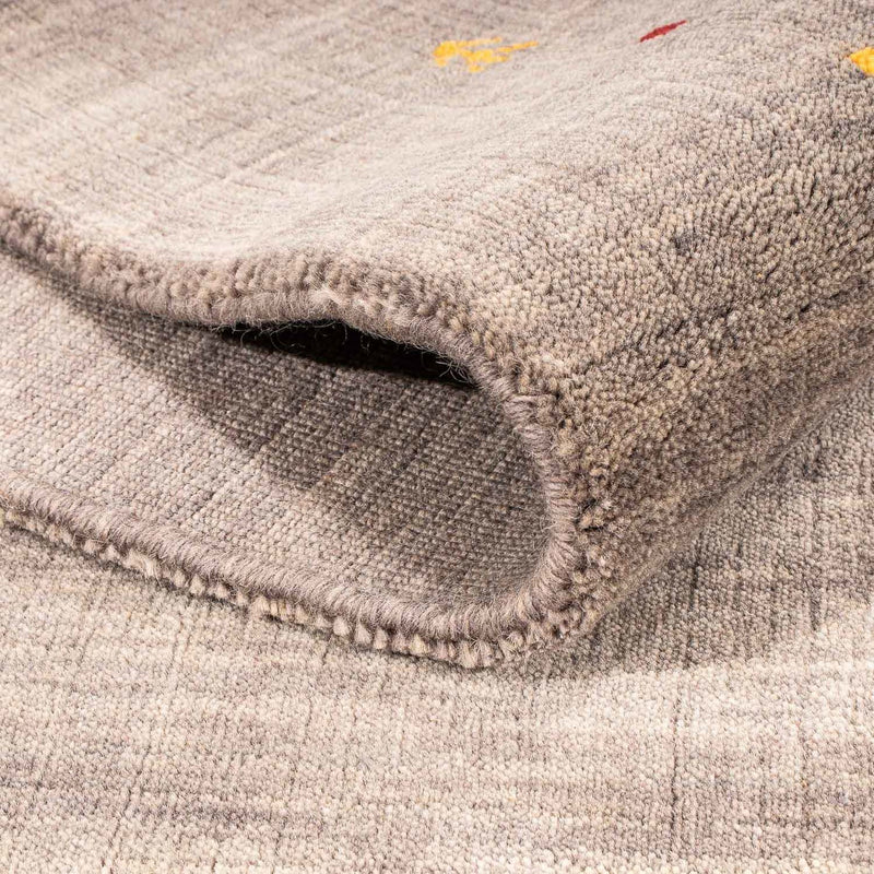 Alfombra Gabbeh - Loribaft Indus - 201 x 144 cm - marrón