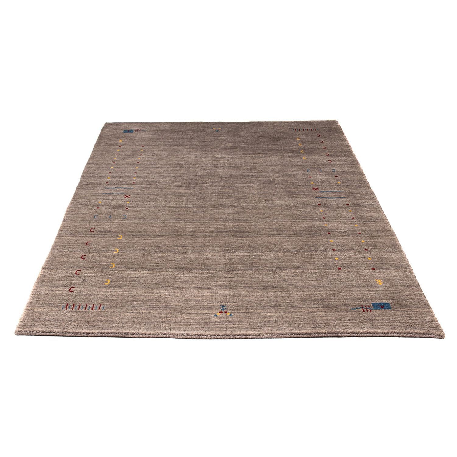 Alfombra Gabbeh - Loribaft Indus - 201 x 144 cm - marrón