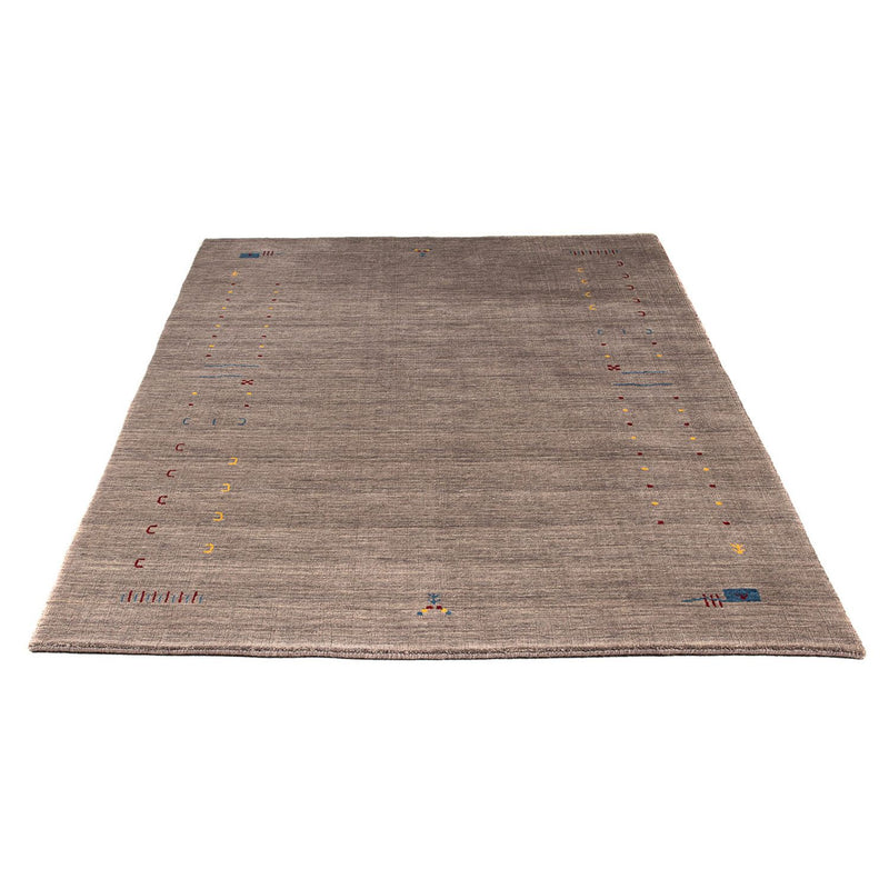 Alfombra Gabbeh - Loribaft Indus - 201 x 144 cm - marrón
