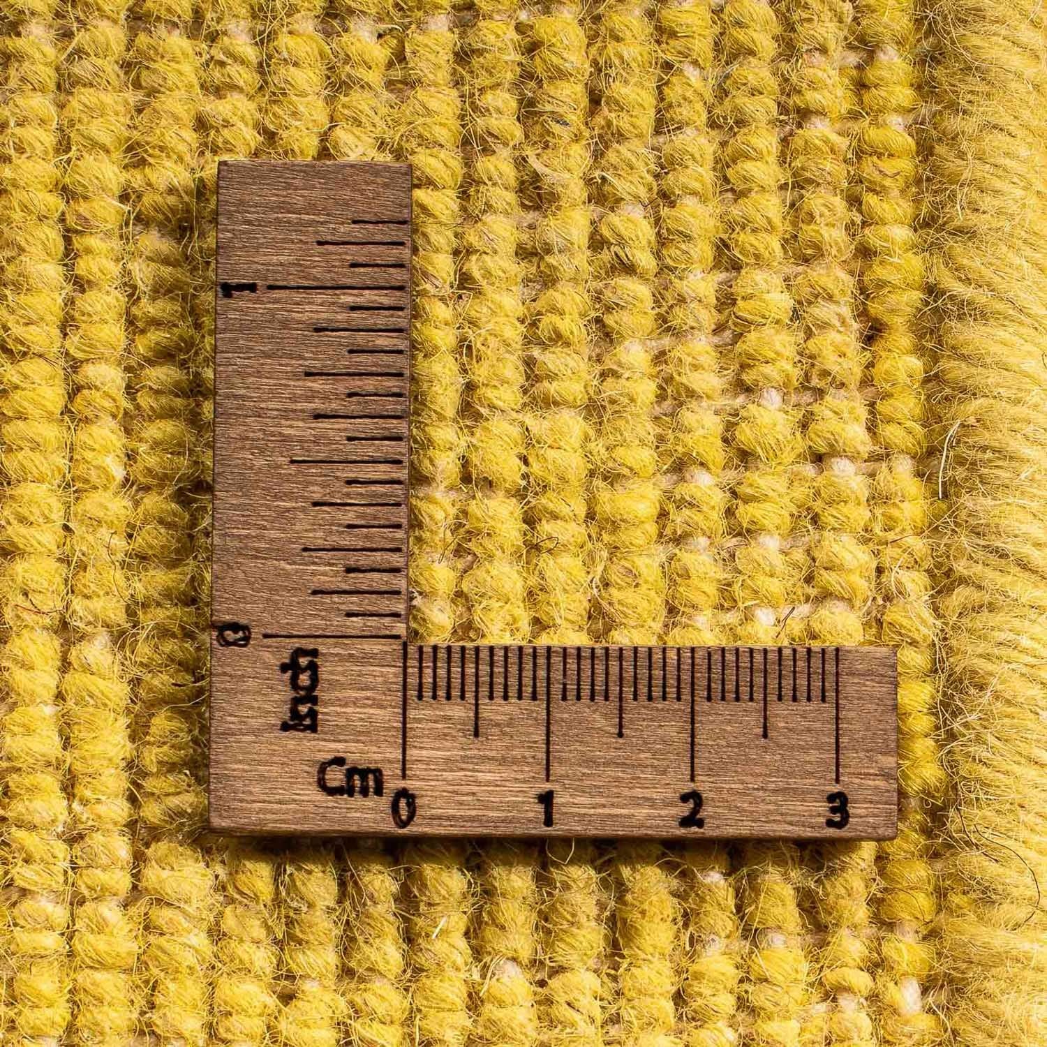 Alfombra Gabbeh - Loribaft Indus - 228 x 163 cm - amarillo