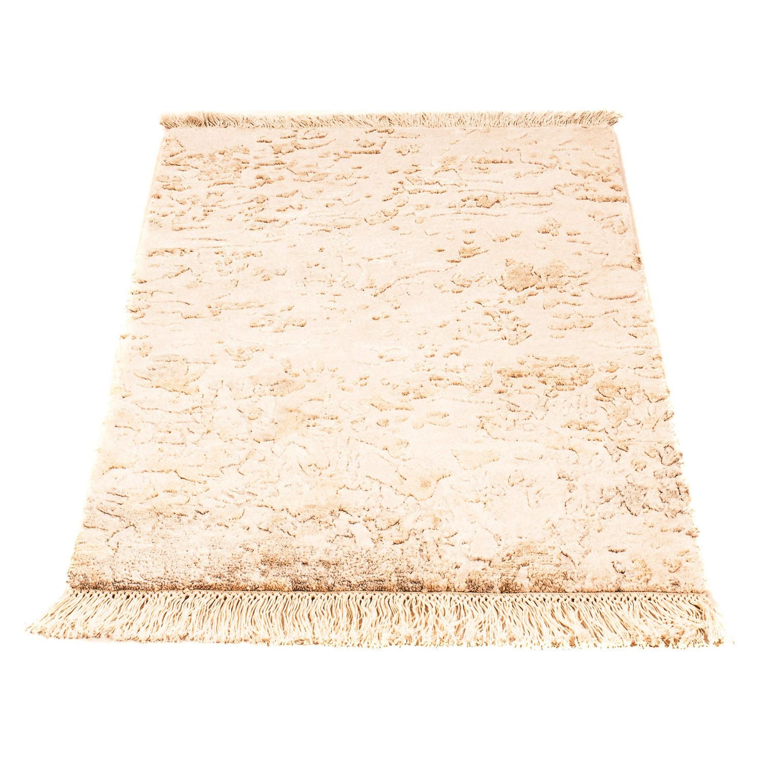 Alfombra de diseño - 90 x 60 cm - marrón claro