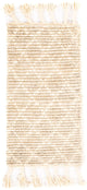 Kilim moderno Alfombra 62x32cm - Alfombra de lana