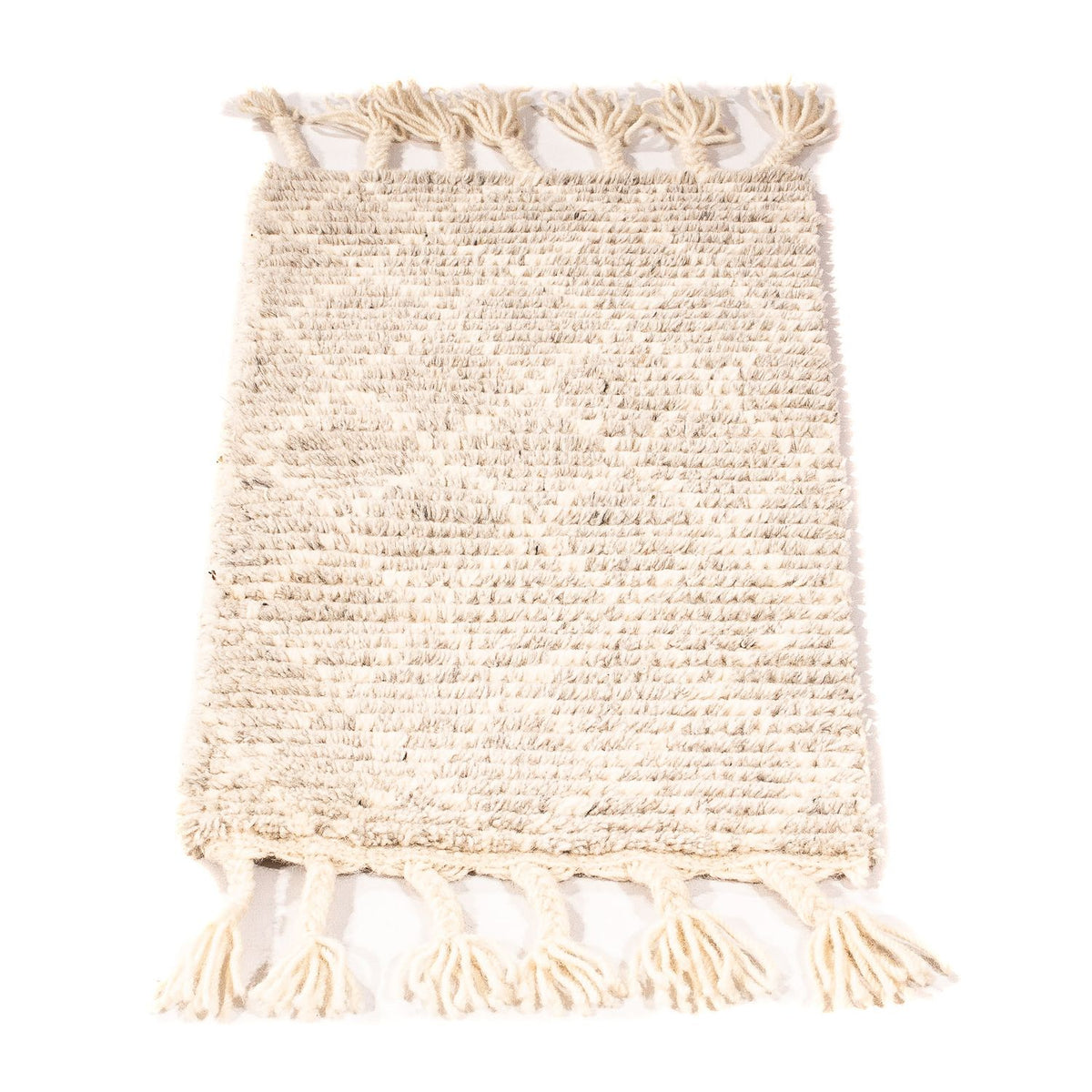 Alfombra Kelim - Tendencia - 62 x 32 cm - beige