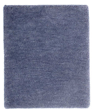 Alfombra de Nepal - 60 x 40 cm - azul oscuro