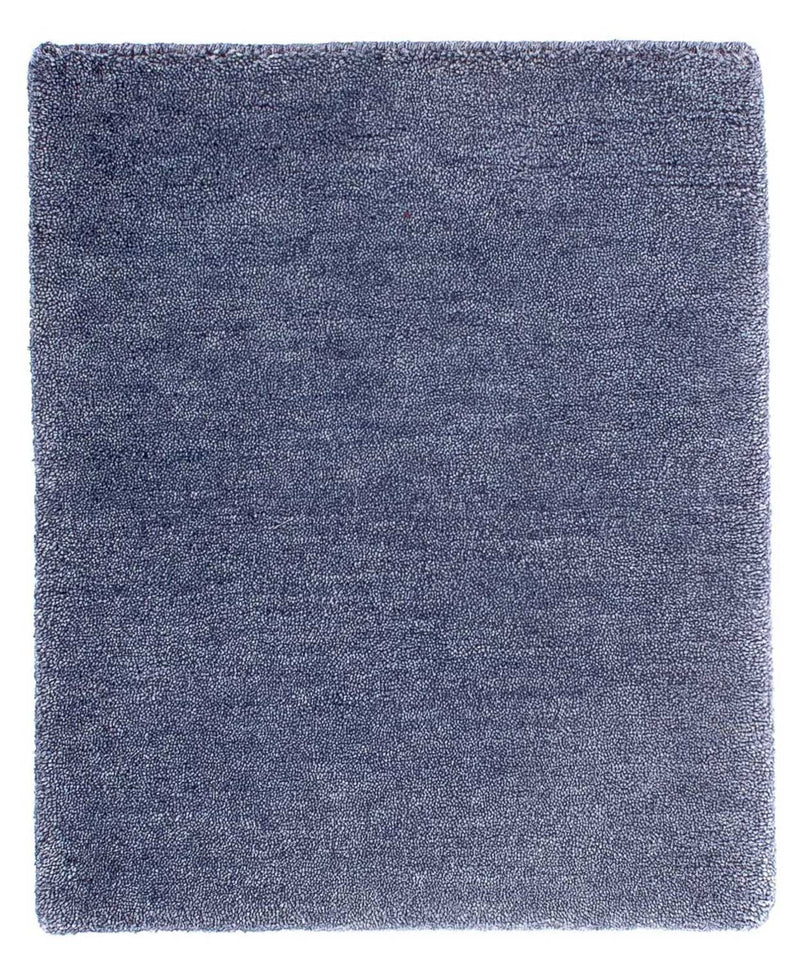 Alfombra de Nepal - 60 x 40 cm - azul oscuro