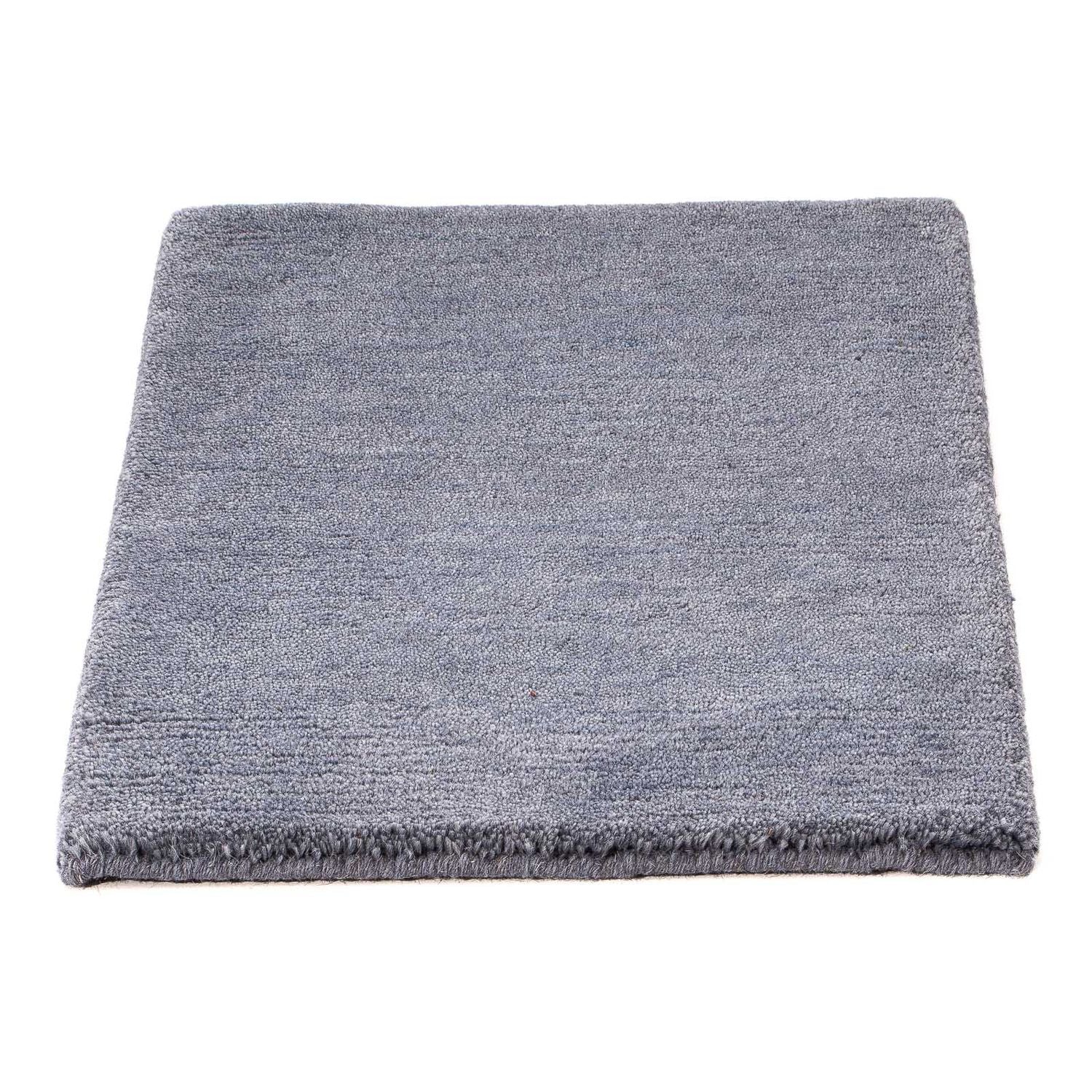 Alfombra de Nepal - 60 x 40 cm - azul oscuro