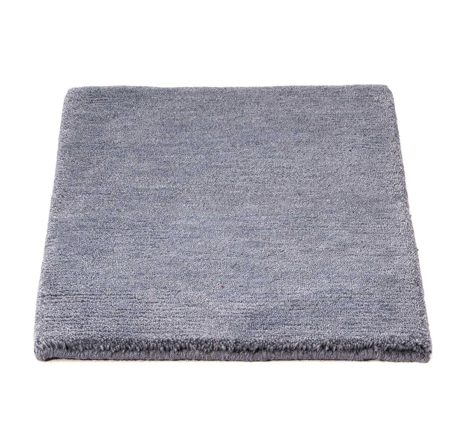 Alfombra de Nepal - 60 x 40 cm - azul oscuro