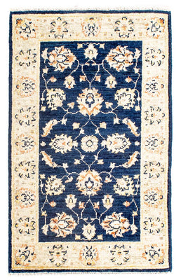Alfombra Ziegler - 91 x 63 cm - azul oscuro