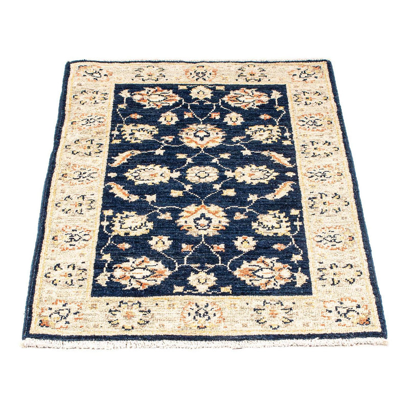 Alfombra Ziegler - 91 x 63 cm - azul oscuro