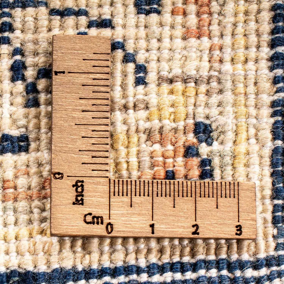 Alfombra Ziegler - 91 x 63 cm - azul oscuro