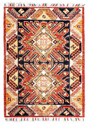 Alfombra Ziegler - Kazak - 87 x 62 cm - rojo