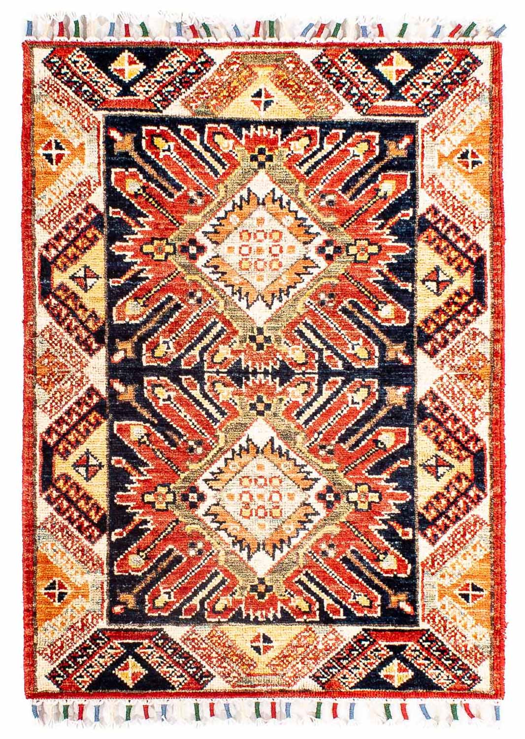 Alfombra Ziegler - Kazak - 87 x 62 cm - rojo