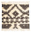 Alfombra Kelim - Tendencia cuadrado  - 64 x 64 cm - beige