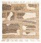 Kilim moderno Alfombra 61x62cm - Alfombra de lana
