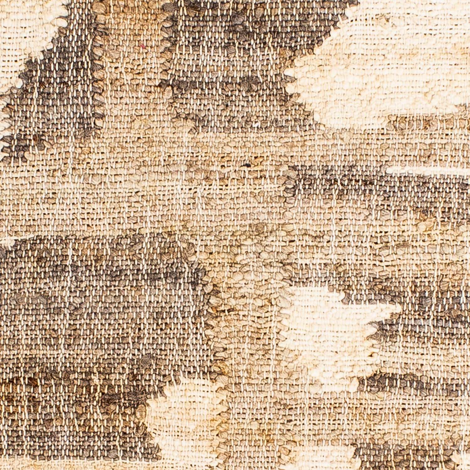 Alfombra Kelim - Tendencia cuadrado  - 62 x 61 cm - marrón claro