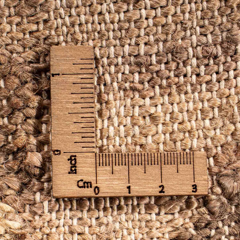 Alfombra Kelim - Tendencia cuadrado  - 63 x 62 cm - marrón claro