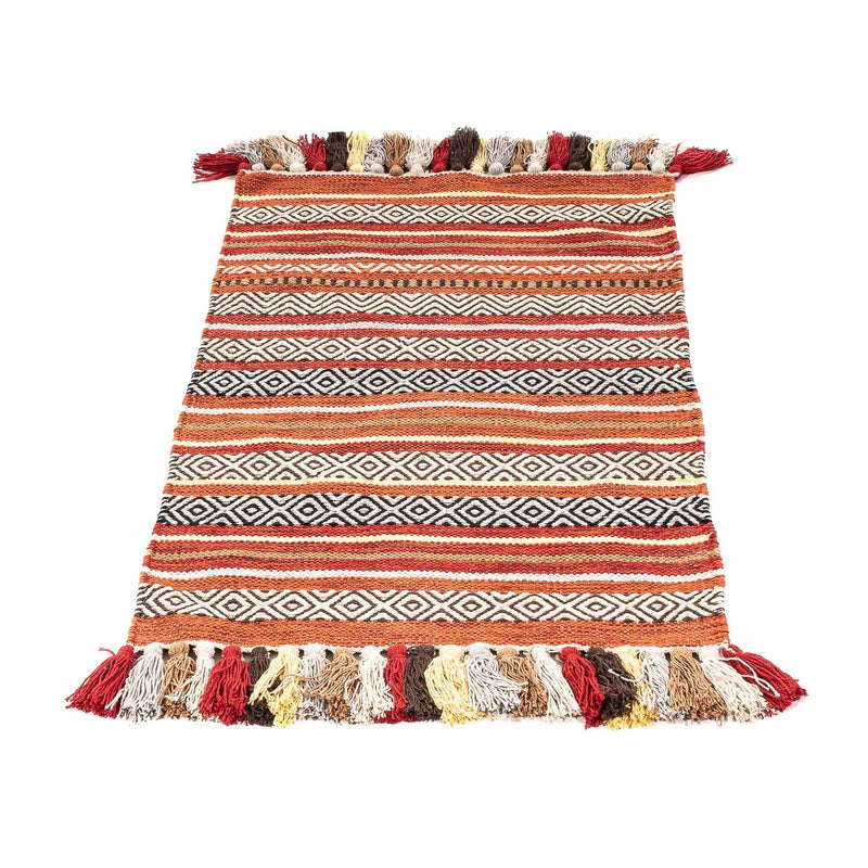 Alfombra Kelim - Tendencia - 94 x 58 cm - multicolor
