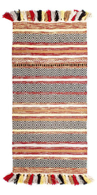 Alfombra Kelim - Tendencia - 120 x 58 cm - multicolor