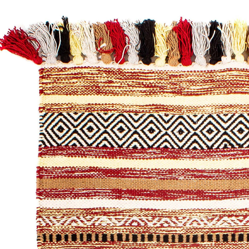 Alfombra Kelim - Tendencia - 120 x 58 cm - multicolor