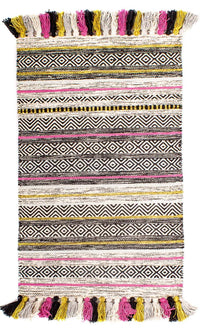 Alfombra Kelim - Tendencia - 96 x 58 cm - multicolor