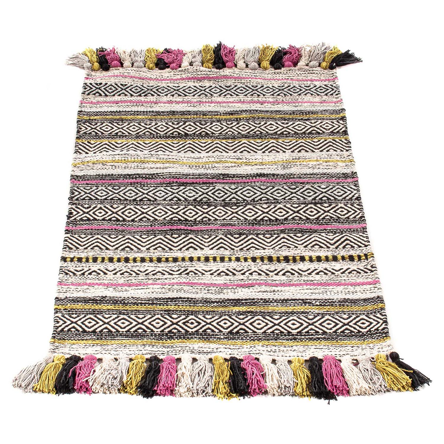 Alfombra Kelim - Tendencia - 96 x 58 cm - multicolor